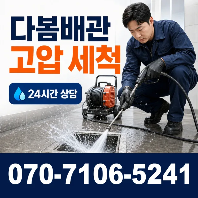 전북 전주시 덕진구 벚꽃길 배수구뚫기 상담 이미지 4
